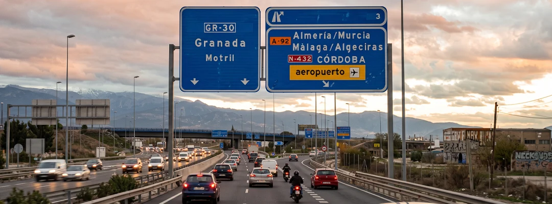 ¿Dónde aparcar el coche en Granada?
